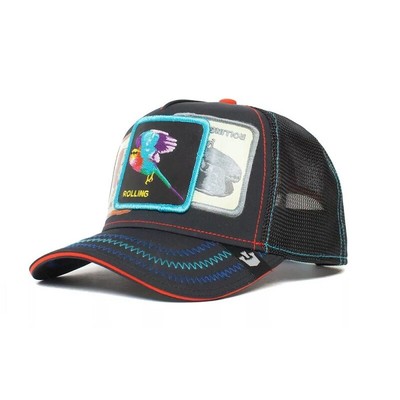 

Шапка GOORIN BROS Animal Farm Trucker Hats Animals Rolling Black, Multicolor