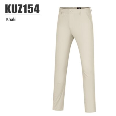 PGM Men Golf Pants Male Dry Fit Breathable Long Pants Elastic Straight Trousers