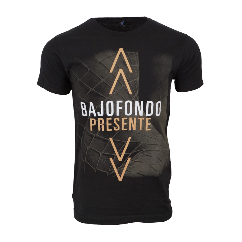 

МУЖСКАЯ ФУТБОЛКА BAJOFONDO PRESENTE, Black