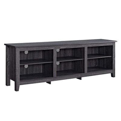 Storage Console - Charcoal Gray