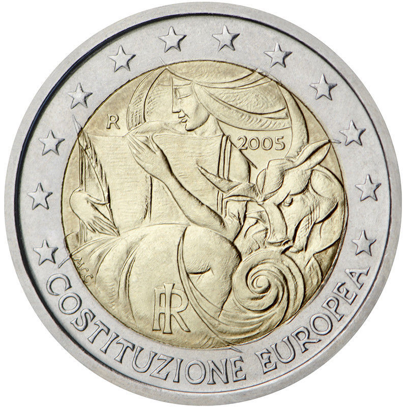 Pièces euro Année 2005