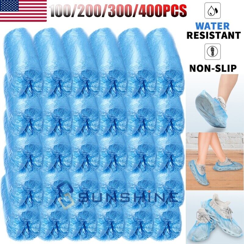 Anti-slip Waterproof Disposable Rain Snow Boot Shoe Covers Overshoes Protector