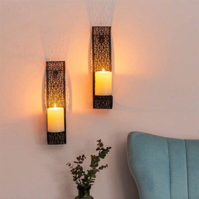 Wall-mount Pillar Candles Holderee