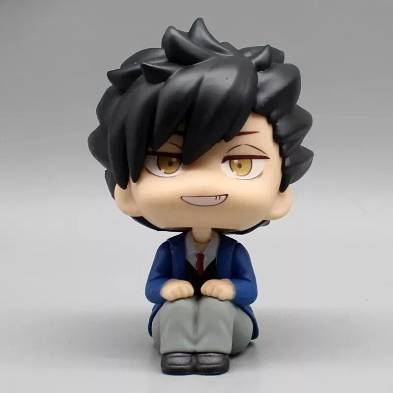 10cm Q Version Haikyuu Action Figurine Kuroo Look Up Kenma Kozume D