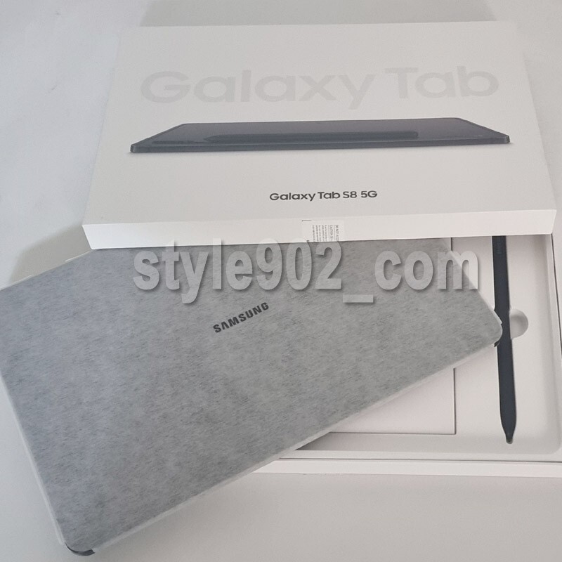 New Open Box) SAMSUNG Galaxy Tab S8 5G 256GB SM-X706 12GB RAM