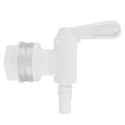 Wasserhahn Getränk Bar Accessoires Zapfen Ventil Plastik Weiß Zubehör 3/8 Inch