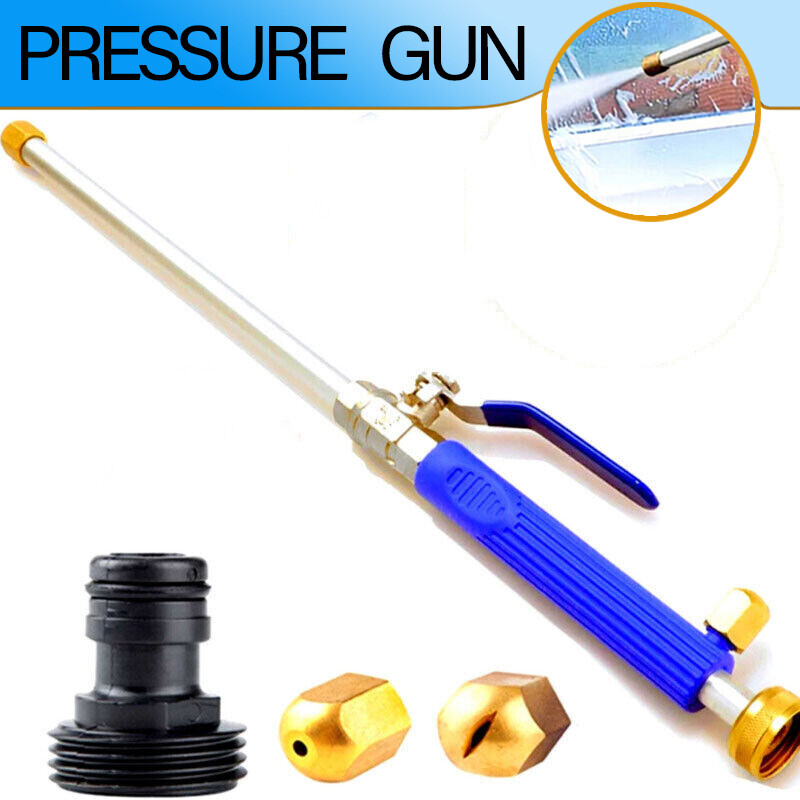 High Pressure Power Washer Water Spray Gun Nozzle Wand Garden Hose for Car Yard