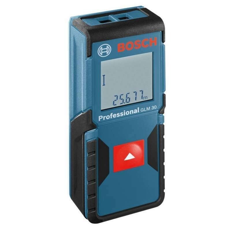 BOSCH 30m/98ft GLM 30 Laser Digital Distance Tape Measure/Pointer Both