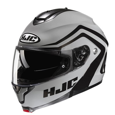 HJC C91N NEPOS MC5 Modular Motorcycle Helmet Grey Black XS