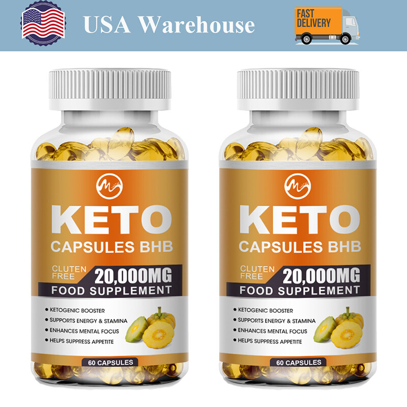 Keto Bhb Diet Capsules Pills Burn Fat Weight Loss Food Suppl