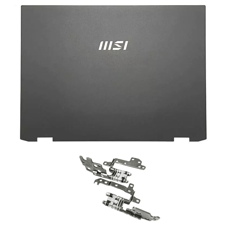 For MSI Summit E13 Flip Evo A11 MS-13P3 LCD Back Cover Case 3073P3A231 Hinges