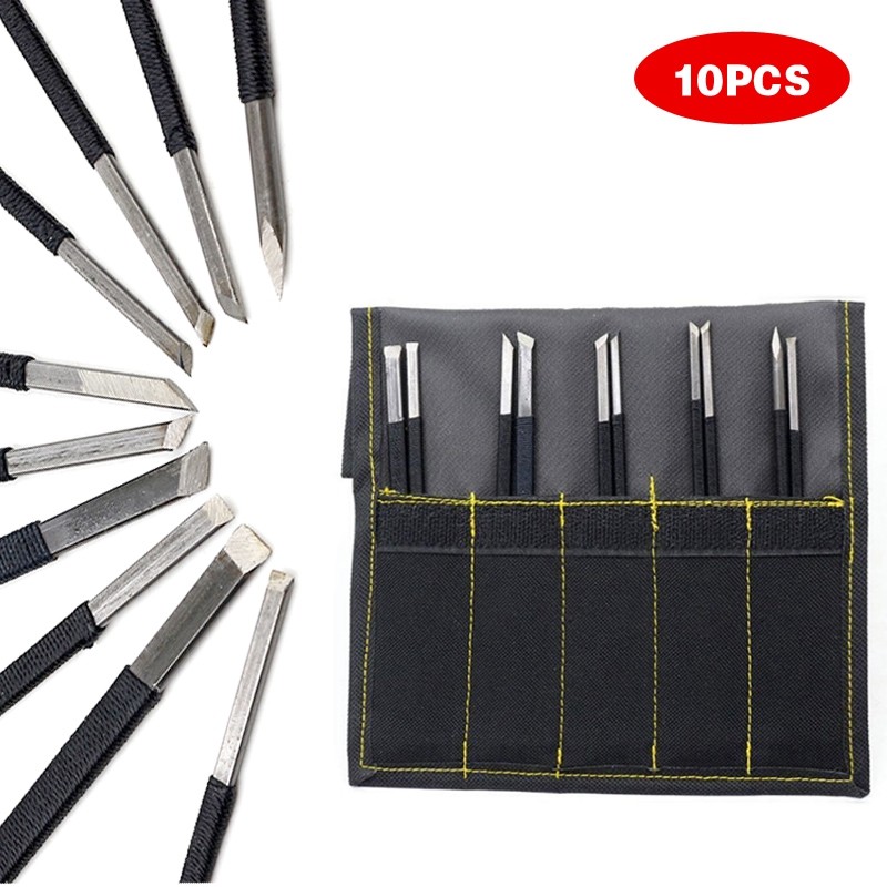 4mm Bullnose Stone Masonry Mallet Head Chisel Italian Fire-Sharp Carbon Steel