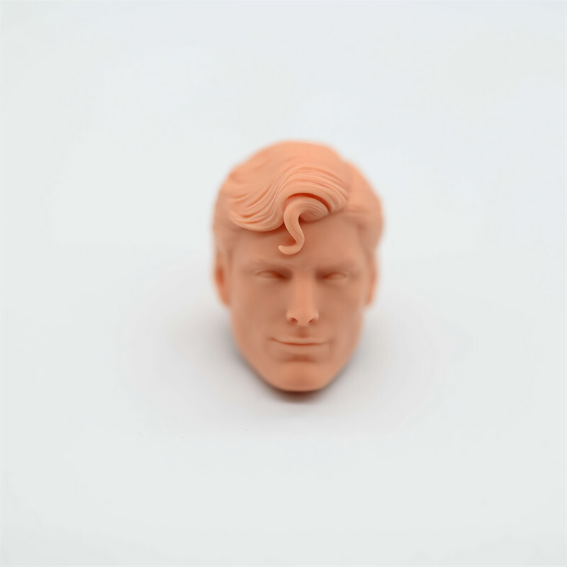 1/12 Scale With Smile Reeve Superman Head Sculpt Unpainted