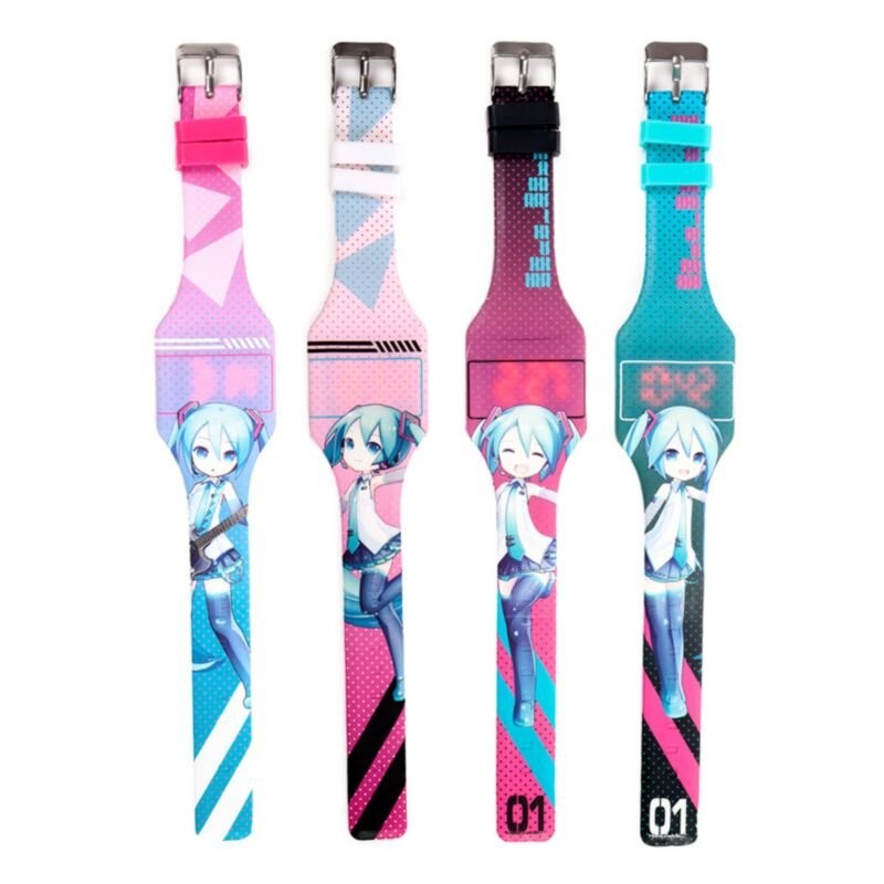 Hatsune Miku Silicone Digital Watch