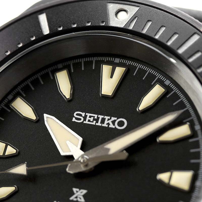 Pre-owned Seiko Prospex Sbdy133 Samurai Total Black Automatic Diver 200m Men Watch Japan