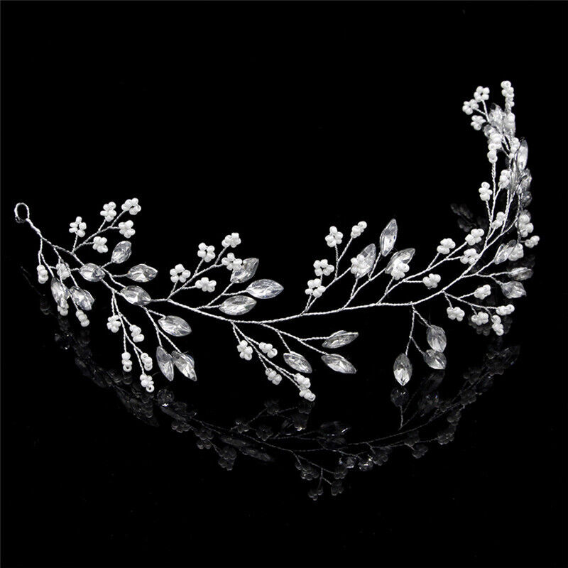 Crystal Headbands Wedding Tiaras Crowns Bridal Hair Jewelry Hair Accessor.sd
