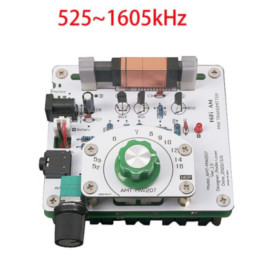 AMT-MW207 525-1605kHz MW medium wave transmitter AM radio transmitter 6v NEW