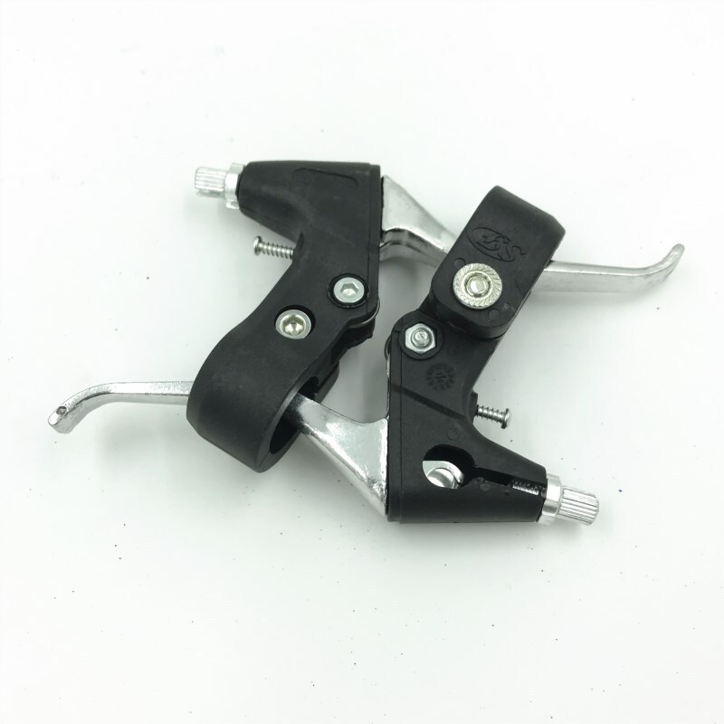 1 Pair Three Finger Alloy Brake Levers for Bicycle Mountain Bikes Accessories