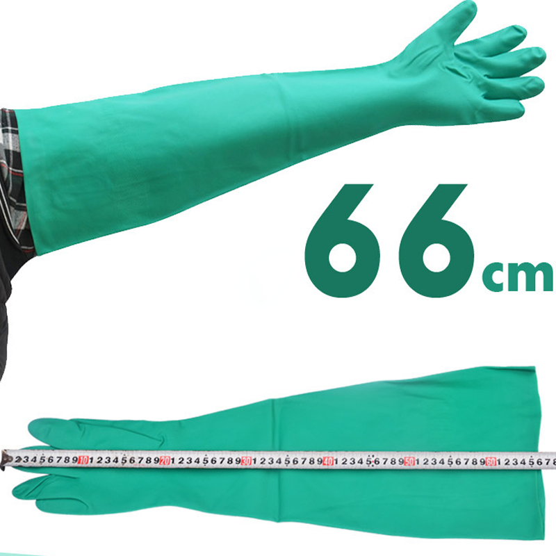 Long Sleeve Waterproof Gloves Housework Cleaning Home Garden Fishing Durable New
