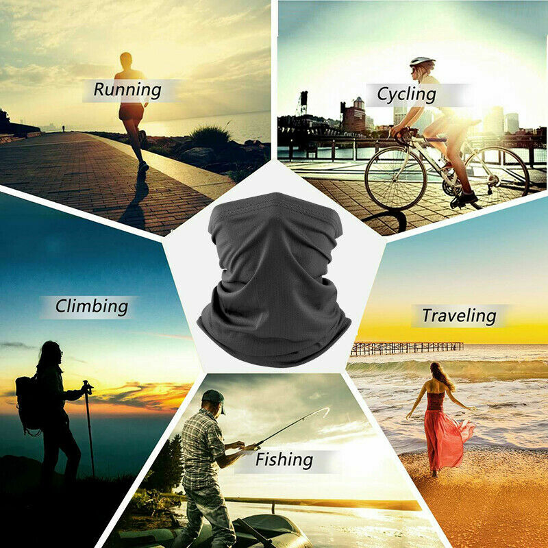 Face Mask Balaclava Scarf Neck Fishing Shield Sun Gaiter UV Headwear