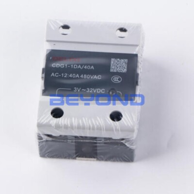 NEW FOR Delixi Solid state relay DC Control AC CDG1-1DA/40A DA40A 3-32VDC 480V