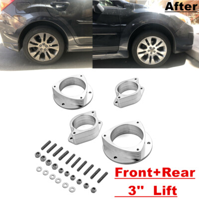Alum Front 3''+Rear 3'' Lift Kit For Subaru Impreza&WRX 08-10 11 12 13 14 15 16 17