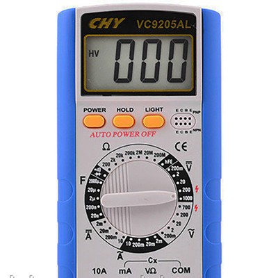 New Digital Voltmeter Multimeter VC9205 Ohmmeter Ammeter Capacitance Tester