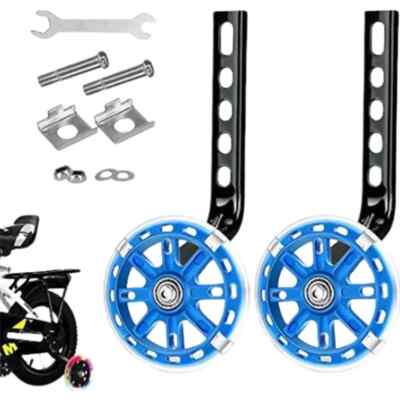 Universal Kids Bicycle Stabiliser Bike Training Side Balance Auxiliary Wheel US