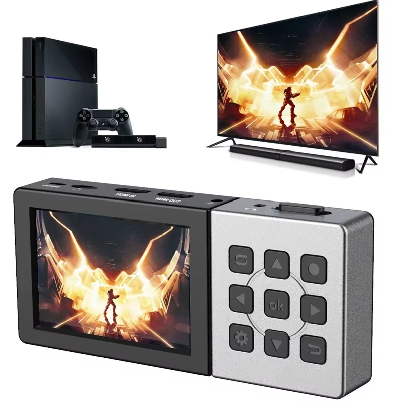 273 HD 1080P 60fps HDMI Video Capture Card Game Live Recording Box Recorder To T