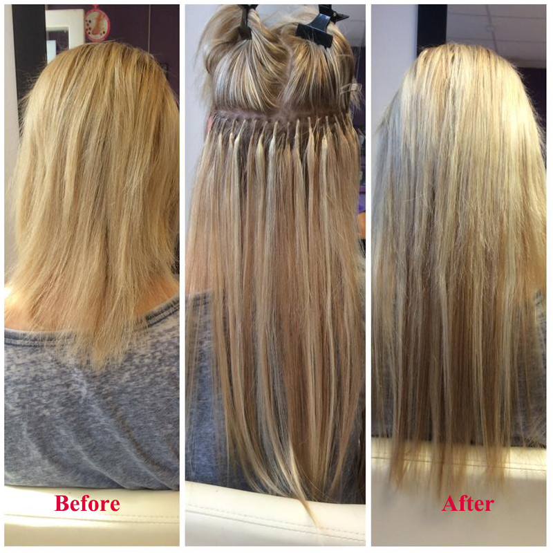 200s Indian Remy Human Hair Extensions Pre Bonded Nail U Keratin