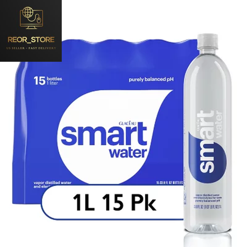 Glaceau Smartwater Bottled Water (1 L., 15 Pk.)FREE SHIPPING