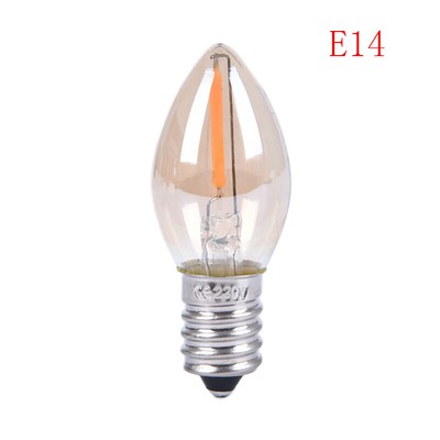 E14/E12 C7 Led Bulb 0.5W LED Lamp LED Filament Light Chandelier LED Edison B WY4