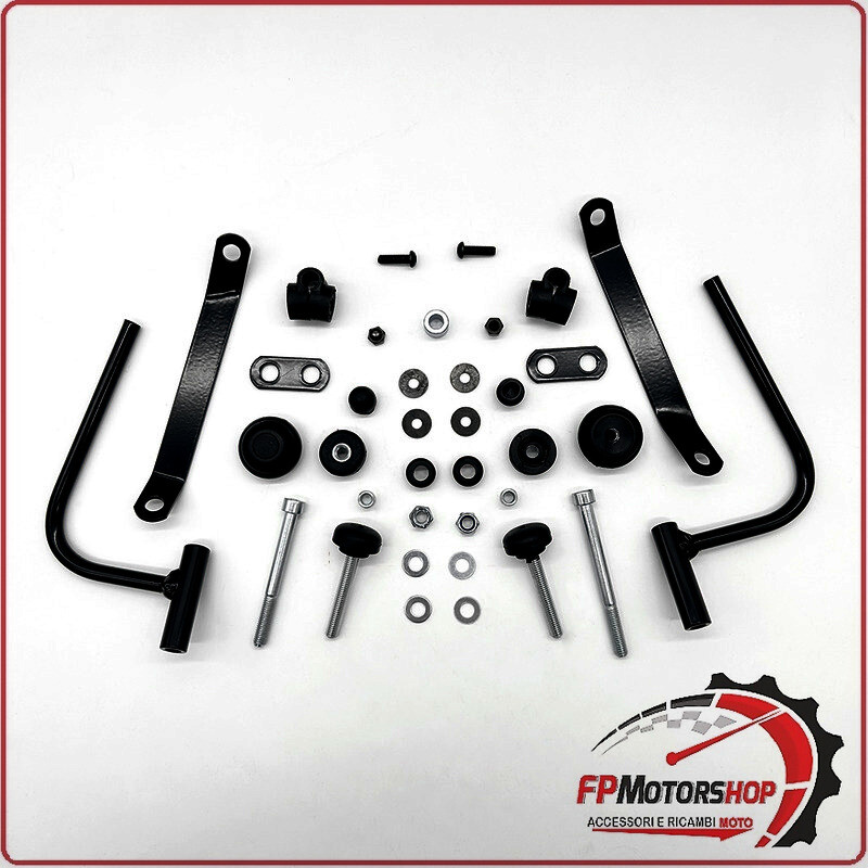 KIT ATTACCHI PARABREZZA SCOOTER PER HONDA LEAD 110 08> BIONDI 8500623