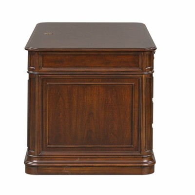 Brayton Manor Dark Brown Jr Executive Desk