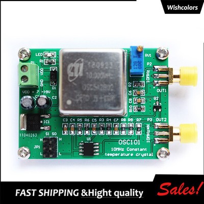 Frequency Reference Crystal Oscillator 10MHz 20M 30M 80M Clock Calibrator Module