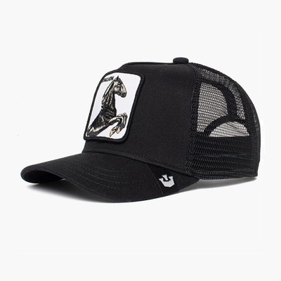 

Шапка Детская Лошадь GOORIN BROS Kids Animal Farm Trucker Hats Animals L, Черный