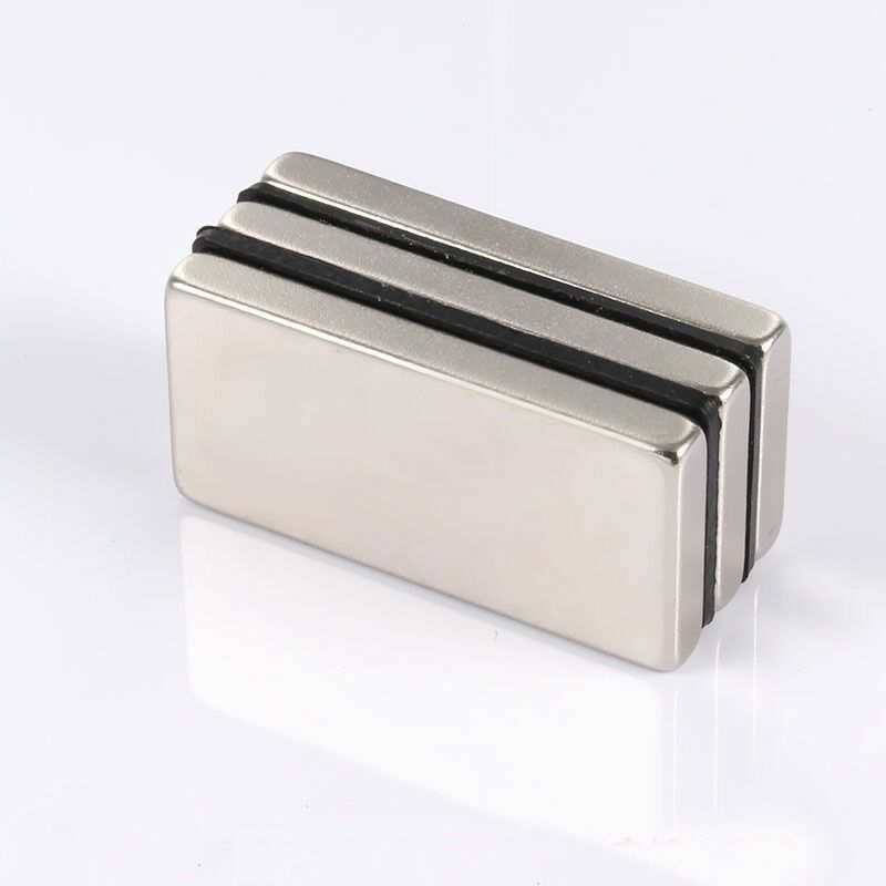 Lot 2 5 10 25 Neodymium N52 Block Magnet Super Strong Rare Earth 2x1x1/4 Inch