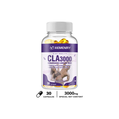 CLA 3000 - Non-Stimulating Safflower Oil - Weight Loss Support, Lean Muscle