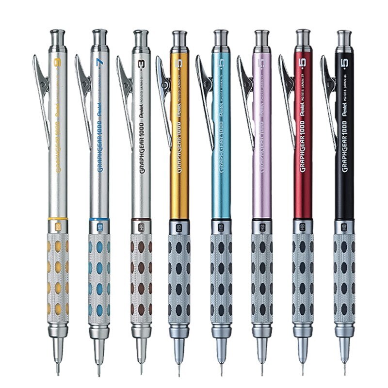 Pentel Drafting Mechanical Pencil Graphgear 1000 Series 0.3 ,0.5 , 0.7 or 0.9mm