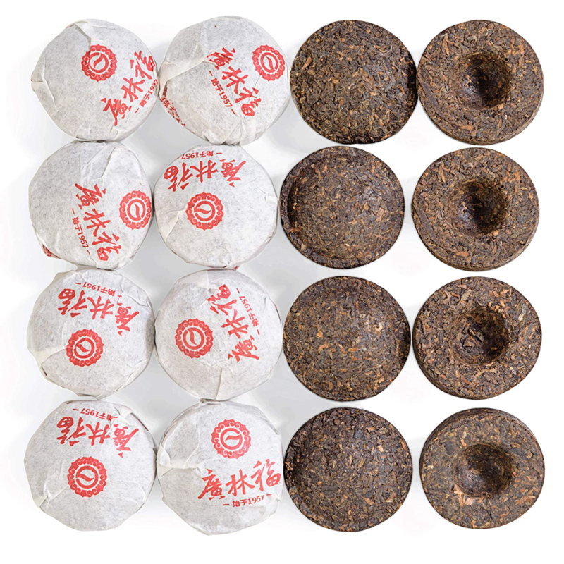 Lyra - Pu Erh Menghai - Ripe Tuo Cha Mini Cakes - Puerh Tea 