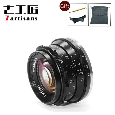 7artisans 35mm f1.2 lens for Sony E-mount VG10, VG20, VG30, EA50 Genuine
