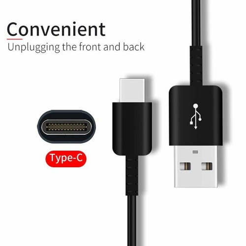 For Samsung Galaxy S20 Ultra S10 S9 Note 20 10 USB Type-C Cable Fast Charger