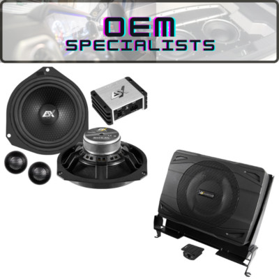 Citroën Jumper Complete Upgrade ESX QXFA6.2C Plug & play with ISO Amp & Sub 360w