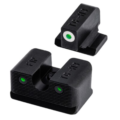 TruGlo Tritium Pro Handgun Night-Sight Set - 3-Dot Configuration w/ Front & Rear
