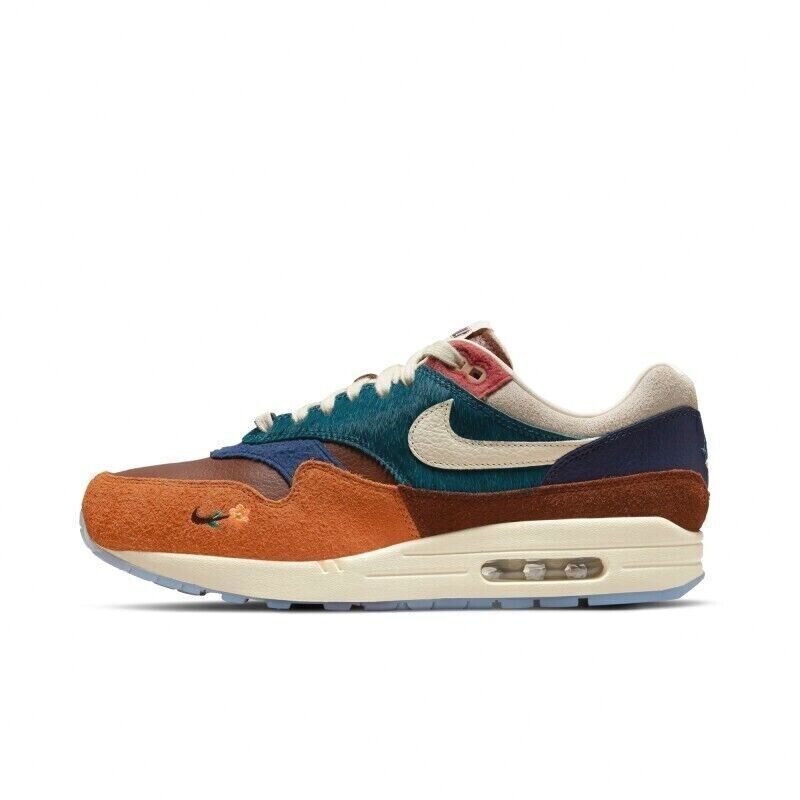 

Kasina × Nike Air Max 1 Won-Ang/Orange DQ8475-800 Кроссовки мужские US6-12, Оранжевый, Nike Air Max 1