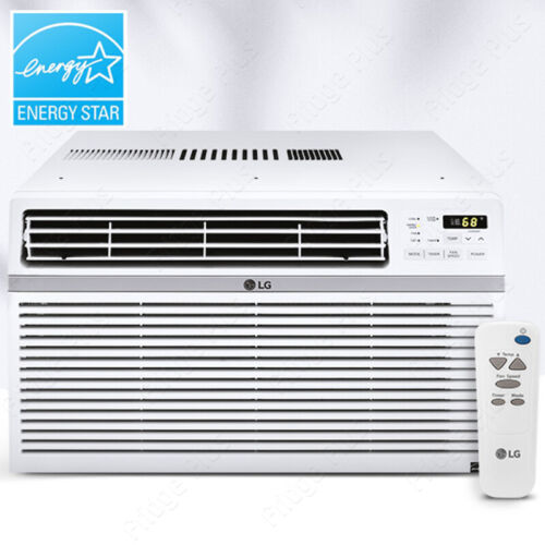 LG 12000 BTU Window Air Conditioner, 550 SqFt Energy Star Room AC Unit w/ Remote