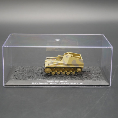 1/72 German Sd.Kfz.124 Wespe Wasp Self-propelled Artillery Armored Tank Model