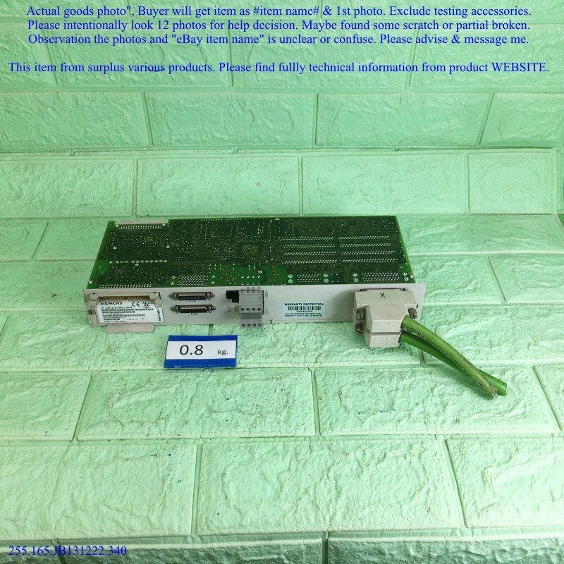 SIEMENS 6SN1118-0DM21-0AA0, Simodrive Controller as photo, sn:4140, DHLtoUS.