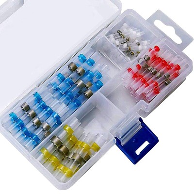 100 StüCk LöTdichtung WäRme Schrumpf Stoß Draht Anschlussklemmen-Kit, Isoli D5F3