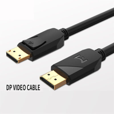 Displayport to Display Port Cable DP Male to Male Cord 4K HD w/ Latches 1.5m-5m